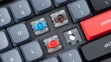 Load image into Gallery viewer, Keycrhon K5 Pro RGB Low Profile HotSwap QMK/VIA Wireless Mechanical Keyboard 108-keys 100% ANSI Layout