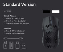 Load image into Gallery viewer, Keychron M1 Wireless Mouse RGB PixArt PAW 3395 Bluetooth 5.1 / 2.4 Ghz / Type-C Ambidextrous 7-buttons