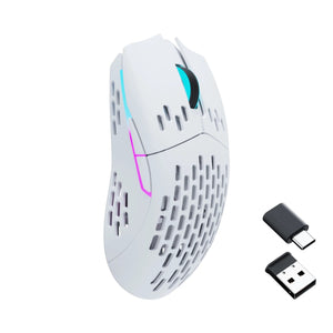 Keychron M1 Wireless Mouse RGB PixArt PAW 3395 Bluetooth 5.1 / 2.4 Ghz / Type-C Ambidextrous 7-buttons