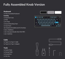 Load image into Gallery viewer, Keychron Q1 Pro Knob RGB HotSwap QMK/VIA ALU Wireless Mechanical Keyboard 82-keys 75% ANSI Layout