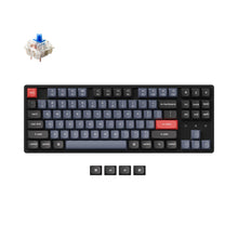 Load image into Gallery viewer, Keychron K8 Pro QMK Wireless Mechanical Keyboard RGB ALU HotSwap 87-keys TKL 80% ANSI Layout