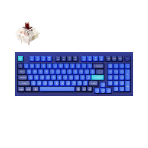 Keychron Q5 Aluminum Mechanical Keyboard Knob RGB QMK HotSwap 99-keys 95% ANSI Layout