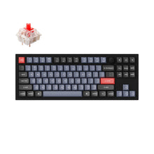 Load image into Gallery viewer, Keychron Q3 QMK Custom Mechanical Keyboard RGB HotSwap Aluminum 87-keys 80% TKL ANSI Layout