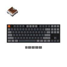Load image into Gallery viewer, Keychron K1v5 Wireless Aluminum Low-Profile Mechanical Keyboard RGB HotSwap 87-keys TKL Layout