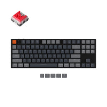 Load image into Gallery viewer, Keychron K1v5 Wireless Aluminum Low-Profile Mechanical Keyboard RGB HotSwap 87-keys TKL Layout