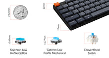 Load image into Gallery viewer, Keychron K1 SE Wireless Mechanical Keyboard RGB/WBL HotSwap 87-keys TKL Layout