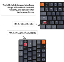 Load image into Gallery viewer, Keychron K1 SE Wireless Mechanical Keyboard RGB/WBL HotSwap 87-keys TKL Layout