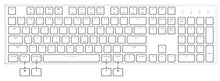 Load image into Gallery viewer, Keychron K5 Wireless Mechanical Keyboard RGB/WBL Hotswap 104 keys Full Layout