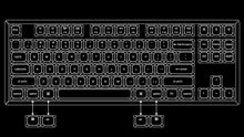 Load image into Gallery viewer, Keychron K8 Pro QMK Wireless Mechanical Keyboard RGB ALU HotSwap 87-keys TKL 80% ANSI Layout