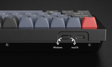 Load image into Gallery viewer, Keychron Q2 QMK Custom Mechanical Keyboard RGB HotSwap Aluminum 67-keys 65% ANSI Layout