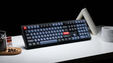 Load image into Gallery viewer, Keychron Q6 Aluminum Mechanical Keyboard Knob RGB QMK HotSwap 108-keys 104% ANSI Layout