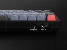 Load image into Gallery viewer, Keychron V1 Knob RGB QMK Mechanical Keyboard HotSwap 81-keys 75% ANSI Layout