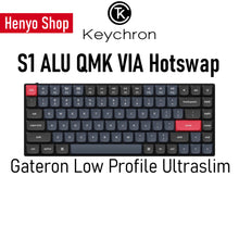 Load image into Gallery viewer, Keychron S1 RGB QMK Mechanical Keyboard HotSwap 84-keys 75% ANSI Layout