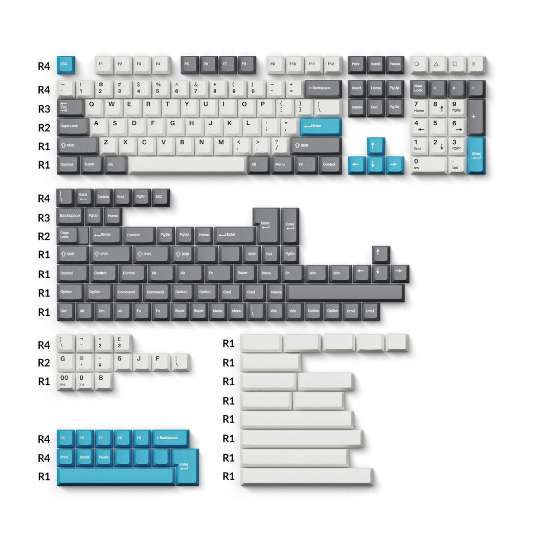 Keychron Cherry Profile Double-Shot PBT Keycap Set