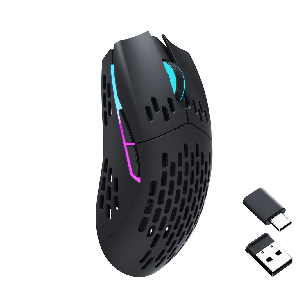 Keychron M1 Wireless Mouse RGB PixArt PAW 3395 Bluetooth 5.1 / 2.4 Ghz / Type-C Ambidextrous 7-buttons