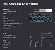 Load image into Gallery viewer, Keychron Q1 Pro Knob RGB HotSwap QMK/VIA ALU Wireless Mechanical Keyboard  82-keys 75% ANSI Layout

