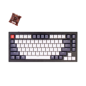 Keychron Q1 QMK Custom Mechanical Keyboard 82-keys 75% Layout