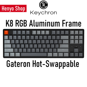 Keychron K8 RGB Aluminum Frame HotSwap Wireless Mechanical Keyboard