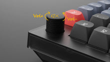 Load image into Gallery viewer, Keychron V10 Knob QMK VIA RGB Mechanical Keyboard HotSwap 78-keys 75% Alice Layout
