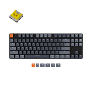 Keychron K1 SE Wireless Mechanical Keyboard RGB/WBL HotSwap 87-keys TKL Layout
