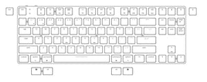 Keychron K1 SE Wireless Mechanical Keyboard RGB/WBL HotSwap 87-keys TKL Layout