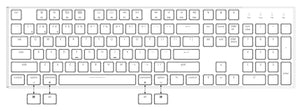 Keychron K5 Wireless Mechanical Keyboard RGB/WBL Hotswap 104 keys Full Layout