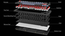 Load image into Gallery viewer, Keychron V2 Knob RGB QMK Mechanical Keyboard HotSwap 67-keys 65% ANSI Layout
