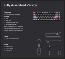 Load image into Gallery viewer, Keychron K6 Pro QMK Wireless Mechanical Keyboard RGB ALU HotSwap 68-keys 65% ANSI Layout

