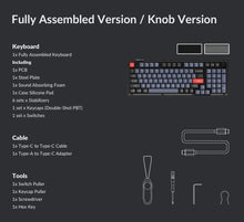 Load image into Gallery viewer, Keychron V5 Knob RGB QMK Mechanical Keyboard HotSwap 98-keys 96% ANSI Layout
