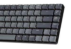 Keychron K3 V2 84-keys RGB/W Backlight Optical HotSwap Ultraslim Aluminum Wireless Mechanical Keyboard 75% Layout